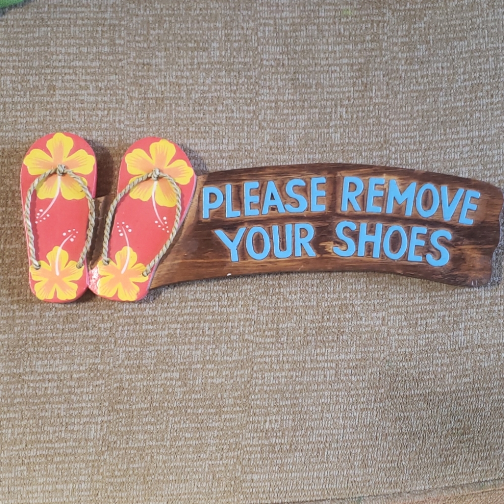 Beach Flip flop Sign